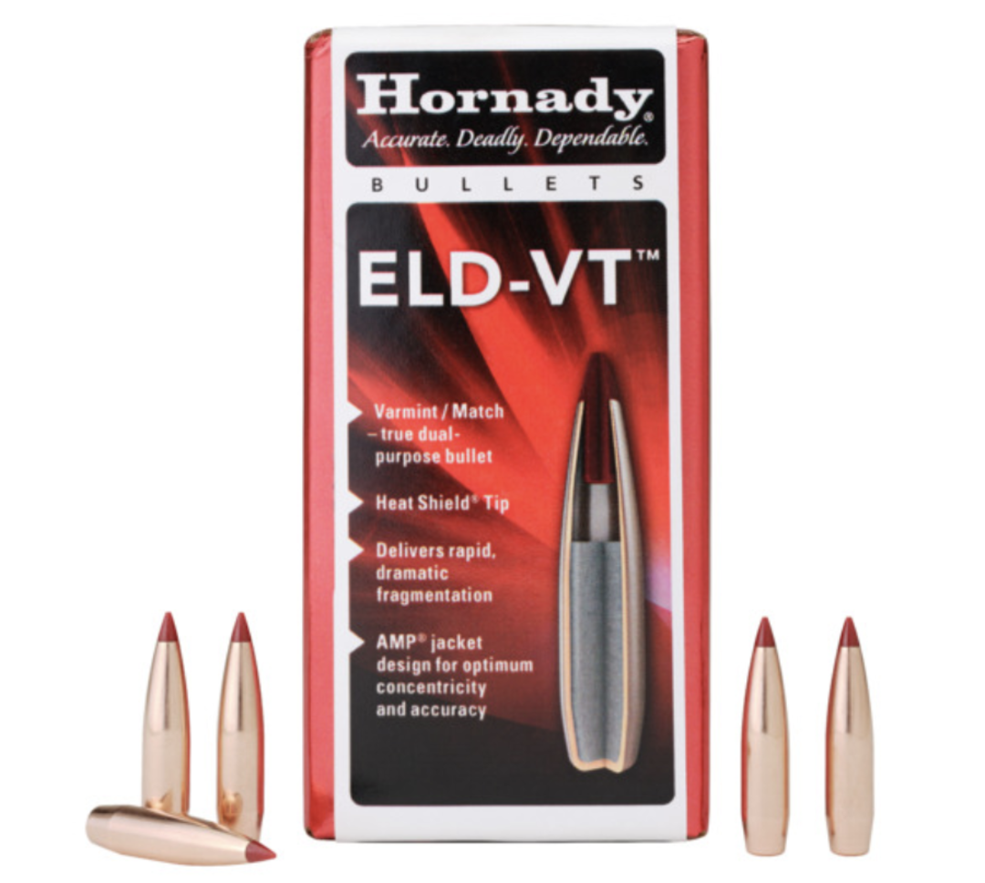 Hornady ELD-VT 22cal 62gr x100 image 0